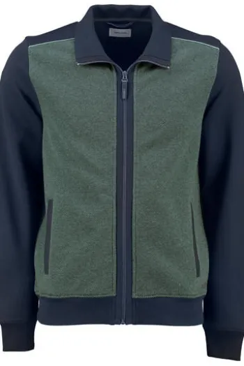 PIERRE CARDIN Sweat-Jacke grün