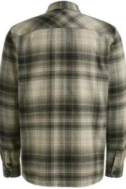 PME LEGEND Hemdjacke brushed grindle check seneca rock kariert