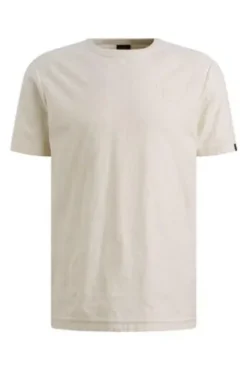 PME LEGEND Jacquard Jersey T-Shirt egret Regular Fit