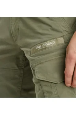 PME LEGEND Nordrop Cargo Shorts Stretch Twill deep lichten green Regular Fit