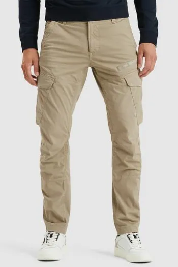 PME LEGEND Nordrop Cargo Stretch Twill beige Tapered Fit