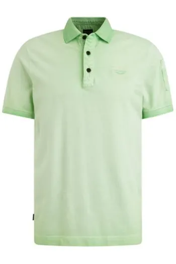PME LEGEND Polo Shirt cold dry pique quiet green