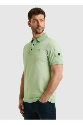 PME LEGEND Polo Shirt cold dry pique quiet green