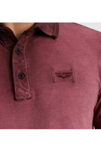 PME LEGEND Polo-Shirt cold dry pique dry rose Regular Fit