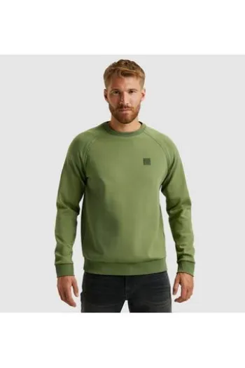 PME LEGEND Rundhals Sweatshirt loden green