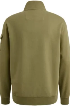 PME LEGEND Sweat Shirt interlock oil green