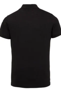 PME LEGEND Trackway Polo Shirt Schwarz Regular Fit