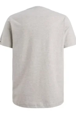 PME LEGEND T-Shirt American Classic light grey melee Regular Fit