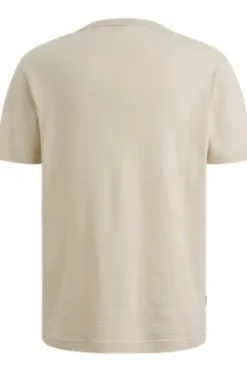 PME LEGEND T-Shirt Jacquard bone white