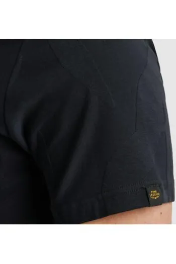 PME LEGEND T-Shirt Jacquard Jersey salute gemustert Regular Fit