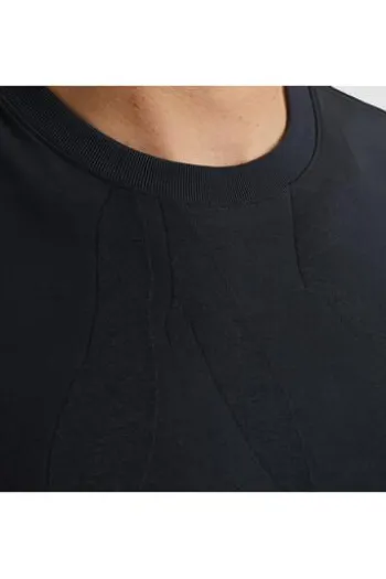 PME LEGEND T-Shirt Jacquard Jersey salute gemustert Regular Fit