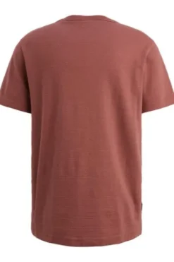 PME LEGEND T-Shirt Jacquard roan rouge