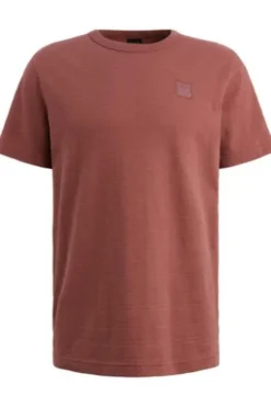 PME LEGEND T-Shirt Jacquard roan rouge