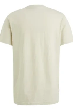 PME LEGEND T-Shirt r-neck jersey bone white Regular Fit