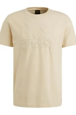 PME LEGEND T-Shirt single jersey bone white