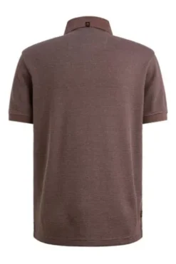 PME LEGEND Wo Tone Polo Shirt moonscape gestreift Regular Fit
