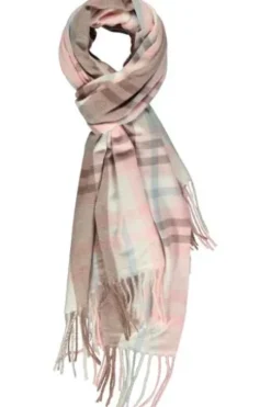 P-MODEKONTOR Schal rosa kariert
