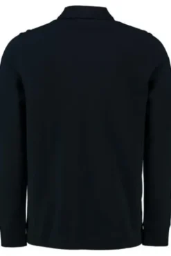 POLO SYLT Langarm Polo Shirt marine