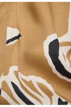RABE Bluse mandel geblümt 3/4-Arm