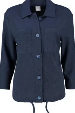 RABE Blusenjacke pazifik 3/4-Arm
