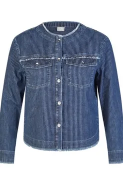 RABE Jeansbluse blue stone Langarm