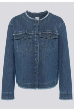 RABE Jeansbluse blue stone Langarm