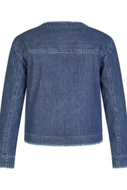 RABE Jeansbluse blue stone Langarm
