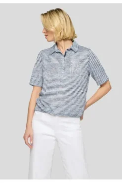 RABE Polo-Shirt pazifik