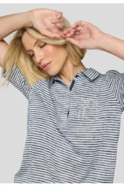 RABE Polo-Shirt pazifik