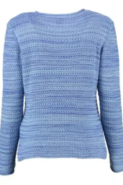 RABE Pullover hellblau gestreift