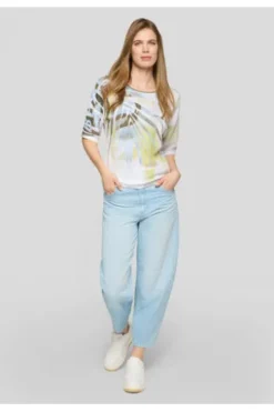 RABE Pullover thymian gemustert