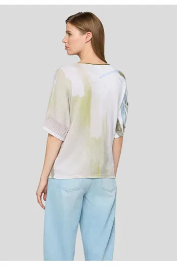 RABE Pullover thymian gemustert