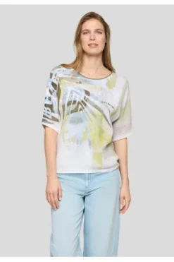 RABE Pullover thymian gemustert