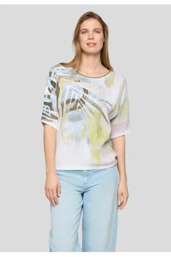 RABE Pullover thymian gemustert