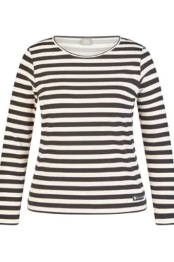 RABE Shirt alabaster gestreift