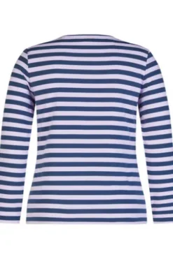 RABE Shirt flieder gestreift