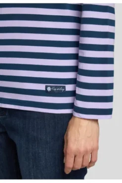 RABE Shirt flieder gestreift