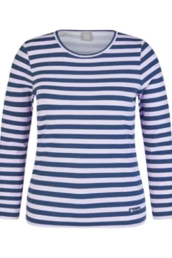 RABE Shirt flieder gestreift