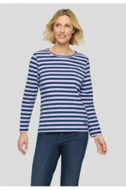 RABE Shirt flieder gestreift