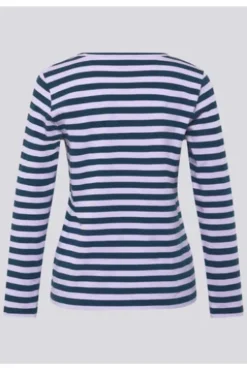 RABE Shirt flieder gestreift