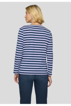 RABE Shirt flieder gestreift