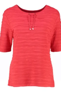 RABE Shirt Fresh Vibes Rot Kurzarm