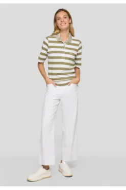RABE Shirt himmelblau gestreift