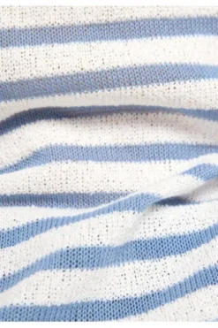RABE Shirt himmelblau gestreift Kurzarm