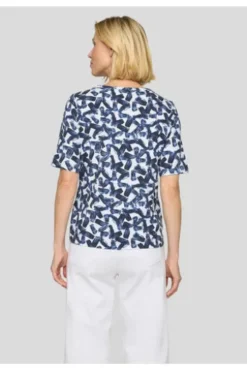 RABE Shirt pazifik geblümt