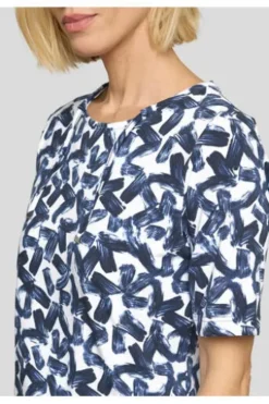 RABE Shirt pazifik geblümt