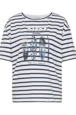 RABE Shirt pazifik gestreift