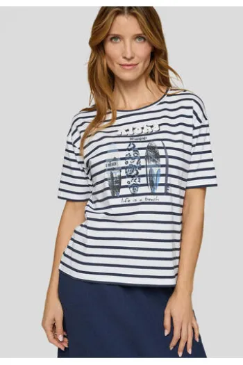 RABE Shirt pazifik gestreift