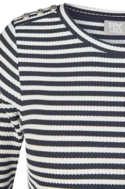 RABE Shirt pazifik gestreift 3/4-Arm