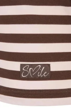 RABE Shirt rosé gestreift 3/4-Arm